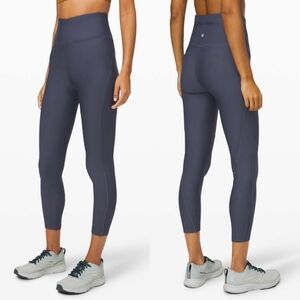 Lululemon Flurry Up Super High-Rise Tight 28" Stone Blue size 4